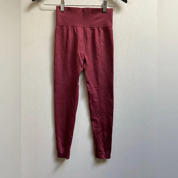 Knix Good To Go Dark Cherry Seamless  Legging Sz S - Picture 2 of 7